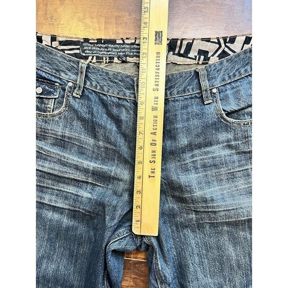 Men's Straight Jeans - Black - Picture 5 of 9